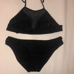 Black Mesh Bikini